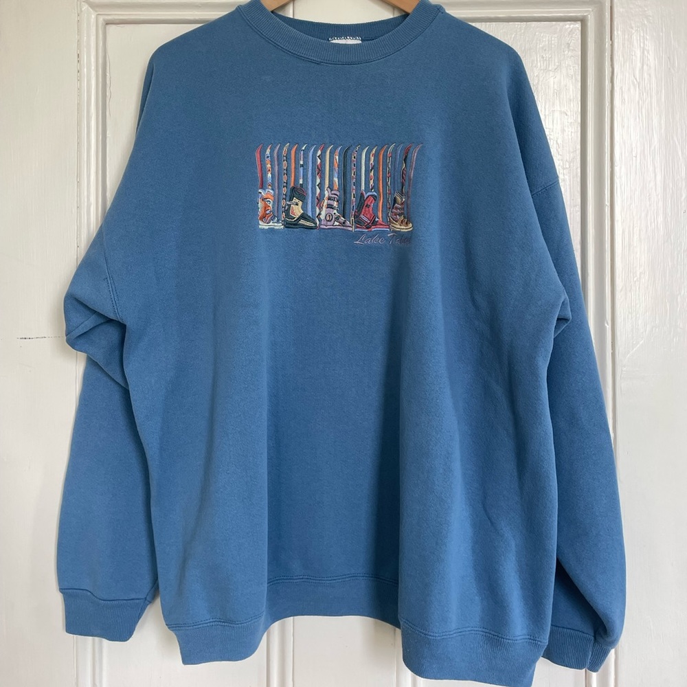 vintage lake tahoe crewneck